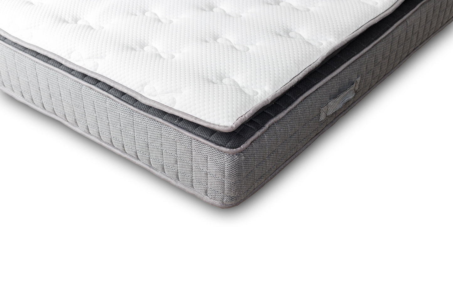 Matelas ROYAL à Ressorts Ensachés 26 cm 160x200 + Surmatelas Mousse