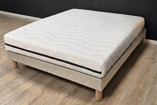 Matelas FANO Déhoussable 14 cm + Sommier 140×190 + Pieds Inclus
